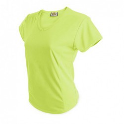 CAMISETA MUJER D&F AM FLUO M