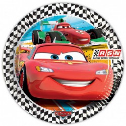 PACK DE 8 PLATOS DISNEY CARS