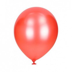 PACK 10 GLOBOS PERLADOS ROJO