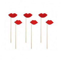 PACK LABIOS ROJOS (6 UNIDS.)