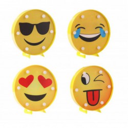 LÁMPARA LUCES EMOTICONOS