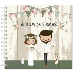 NUEVO ALBUM DE FIRMAS "NOVIOS"