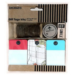 KIT TARJETAS + SELLOS "TRIP"