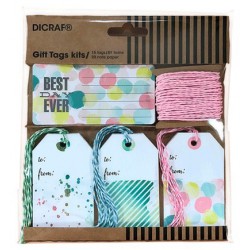 KIT TARJETAS + SELLOS "BEST...