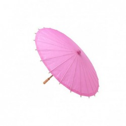 PARASOL PAPEL BAMBÚ ROSA