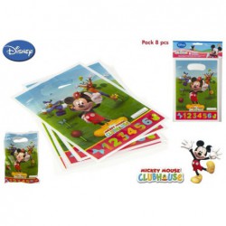 PACK 8 BOLSITAS PARTY MICKEY